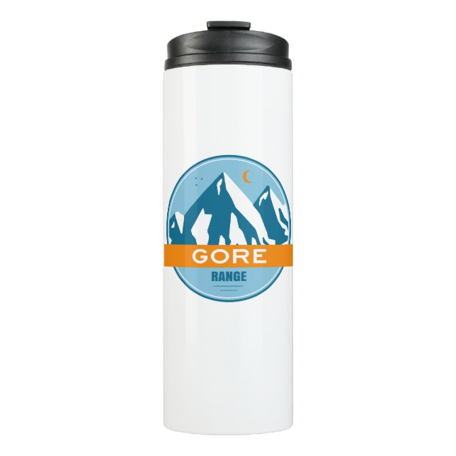 Gore Mountain Range Colorado Thermal Tumbler (Front)