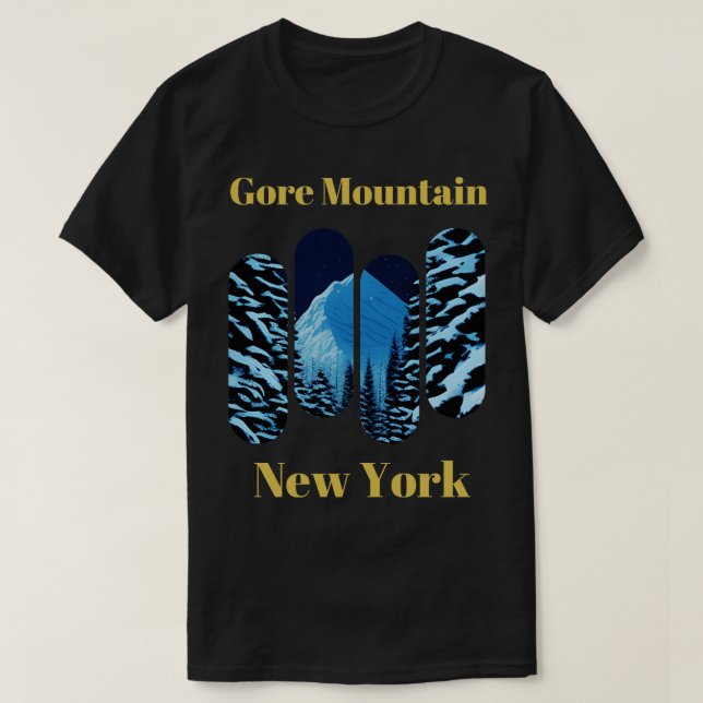 Gore Mountain ski New York 7 T-Shirt (Design Front)