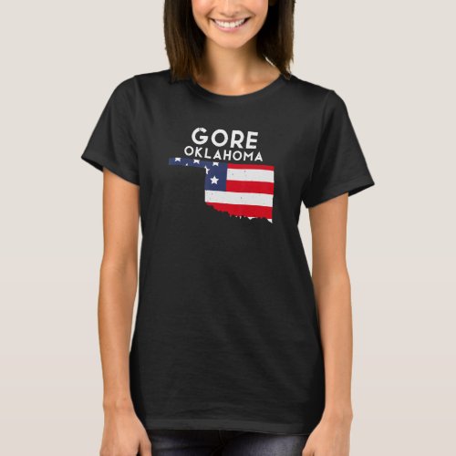 Gore USA State America Travel Oklahoman T_Shirt