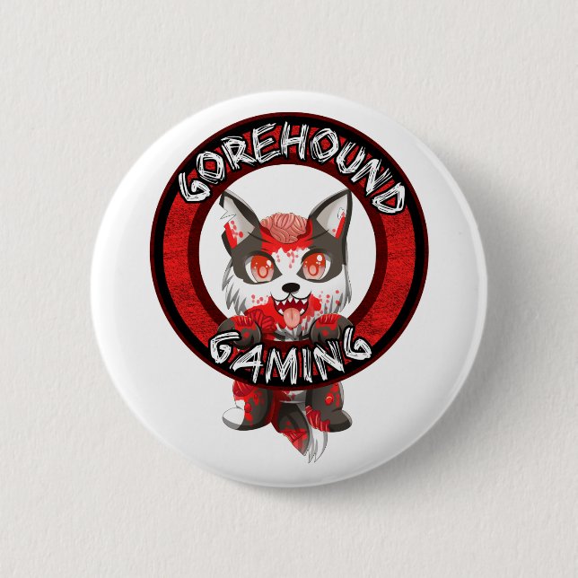 Gorehound Gaming Button (Front)
