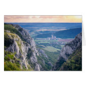 Gorge during sunset (Front Horizontal)