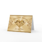 Gorgeous 50th Anniversary Cards with YOUR TEXT