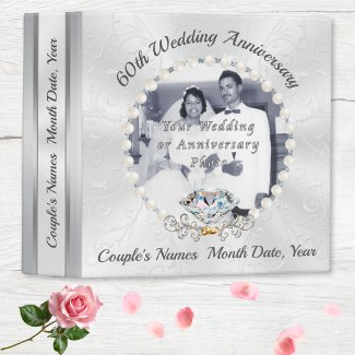 Gorgeous, 60th Wedding Anniversary Photo Album