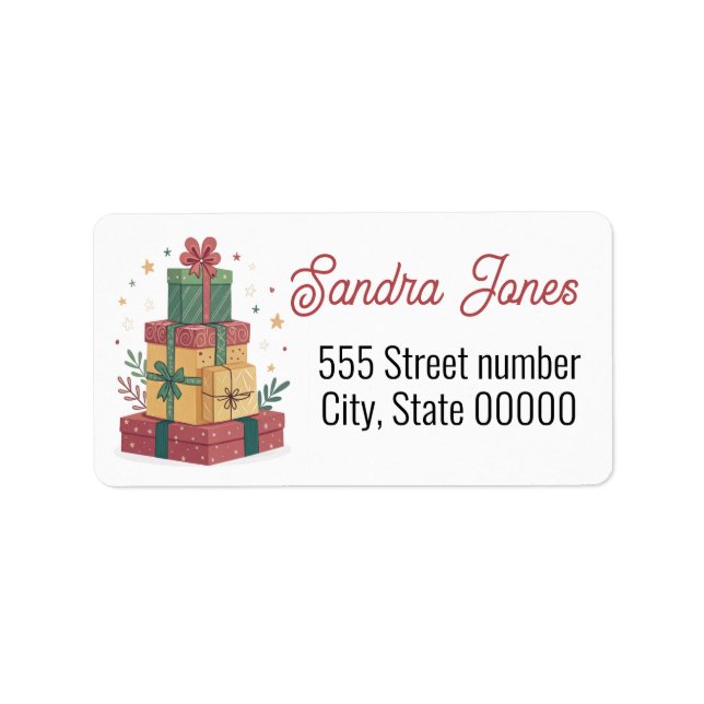Gorgeous address labels coffee (Front)