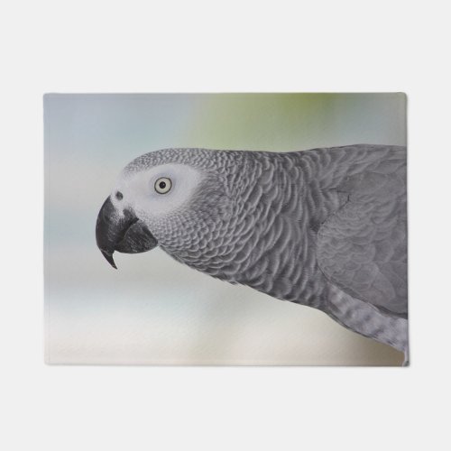 Gorgeous African Grey Parrot Doormat