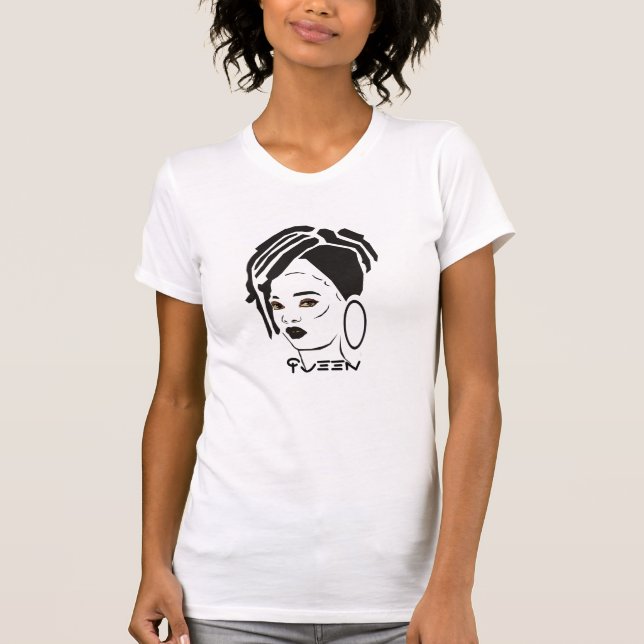 Gorgeous African Queen T-Shirt (Front)