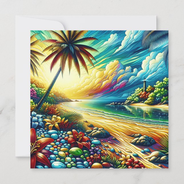 Gorgeous Ai Art | Coastal Beauty (Front)