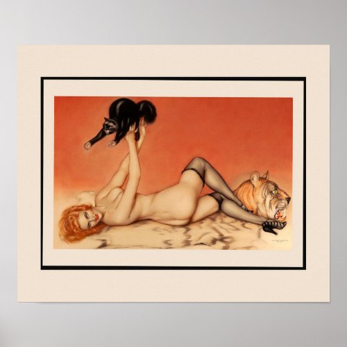   Gorgeous Alberto Vargas Pin up    Poster