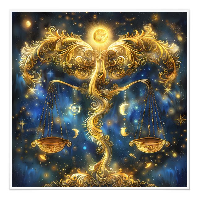 Gorgeous All Occasion Astrology Zodiac  Photo Print (Front)