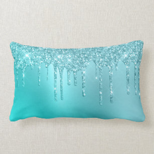 Aqua Decorative Throw Pillows Zazzle