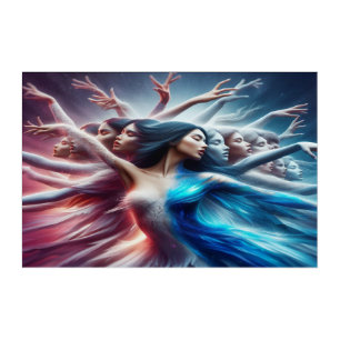 GORGEOUS Art Dancing Woman 