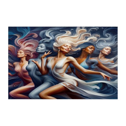 GORGEOUS Art Dancing Women 