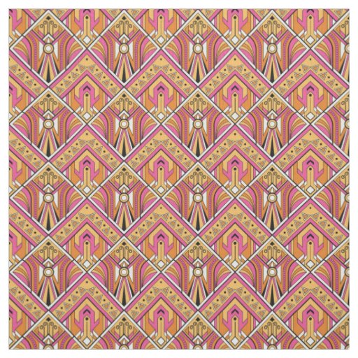 Gorgeous Art Deco Inspired Fabric