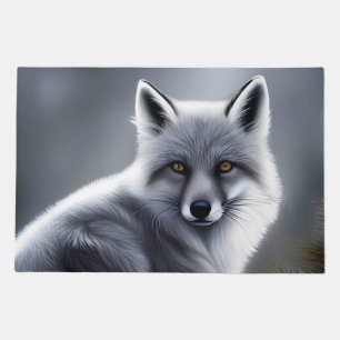 Gorgeous Artic Fox Doormat