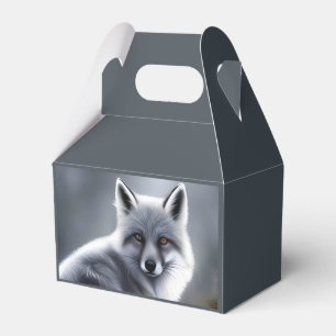 Gorgeous Artic Fox Favor Boxes