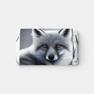 Gorgeous Artic Fox  Hershey's Miniatures