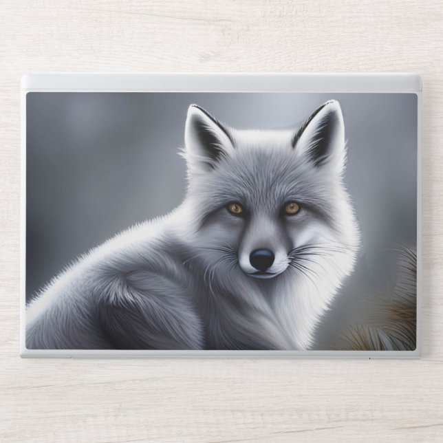 Gorgeous Artic Fox  HP Laptop Skin (Front)