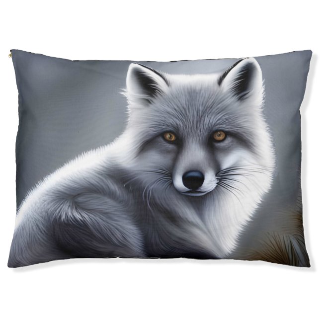 Gorgeous Artic Fox  Pet Bed (Front)
