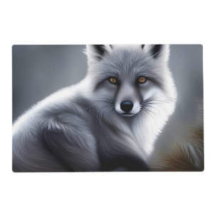 Gorgeous Artic Fox Placemat
