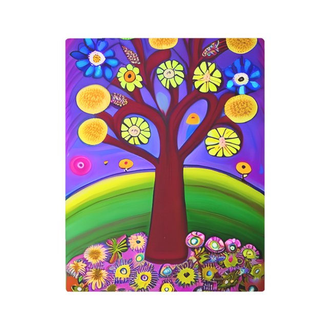 Gorgeous Artwork | Keeping in Touch  Metal Print (Front)