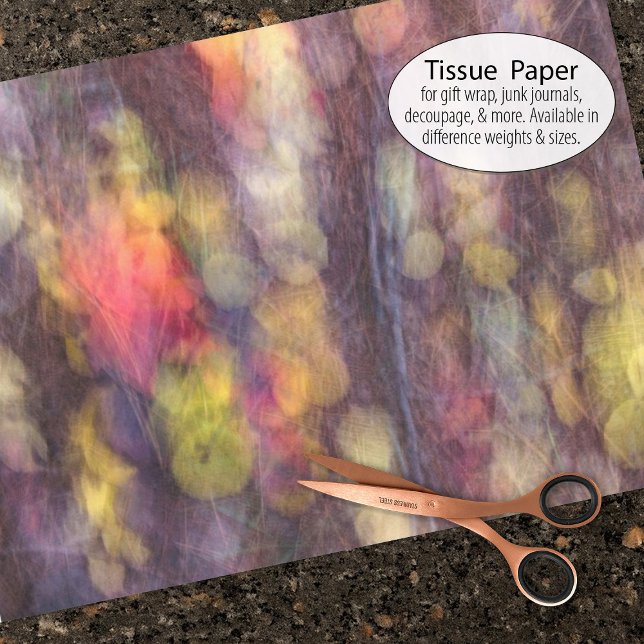 Gorgeous Autumn Colors Abstract Tissue Paper (Tissue paper for gift wrap and decoupage)
