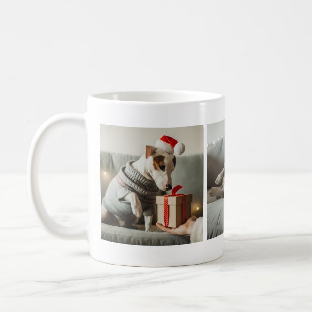 Gorgeous Awesome Christmas Photo Collage Mug (Left)