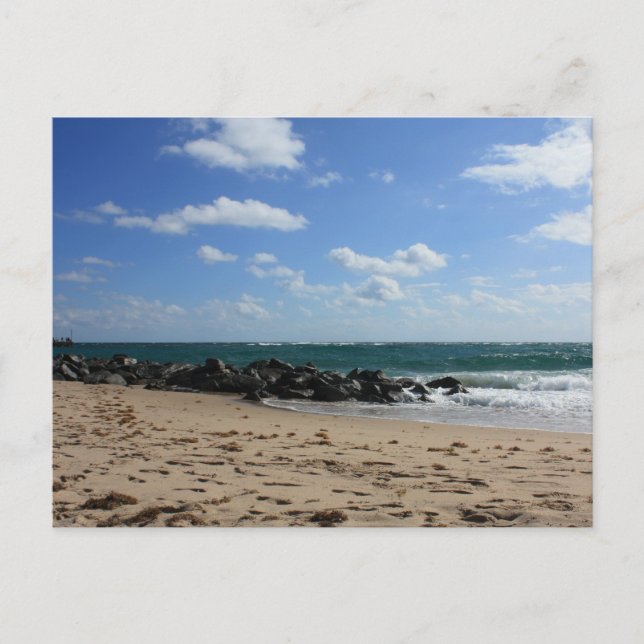 Gorgeous Beach Scene Postcard (Front)