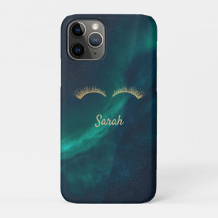 Gorgeous Beautiful Galaxy, Faux Lashies iPhone 11 Pro Case