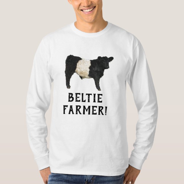 Gorgeous Belted Galloway Steer Cutout T-Shirt (Front)
