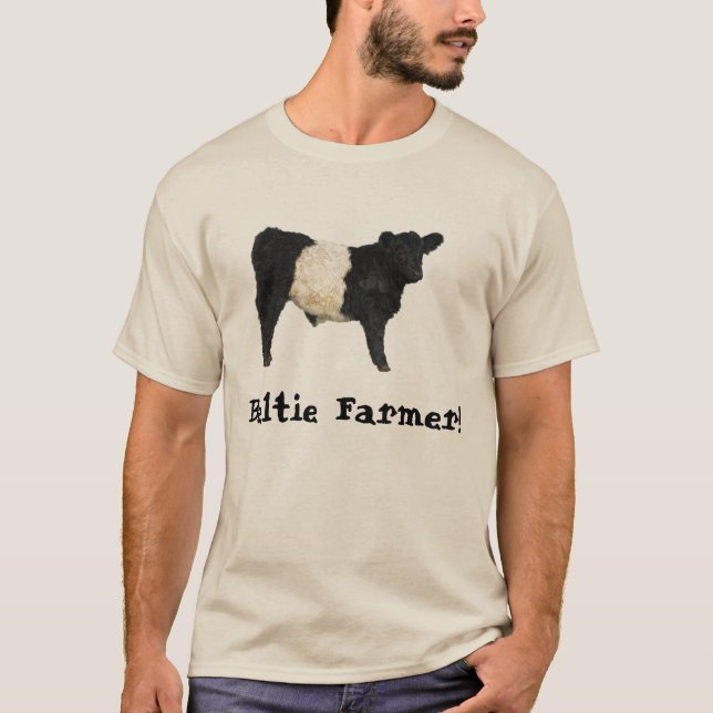 Gorgeous Belted Galloway Steer Cutout T-Shirt (Front)