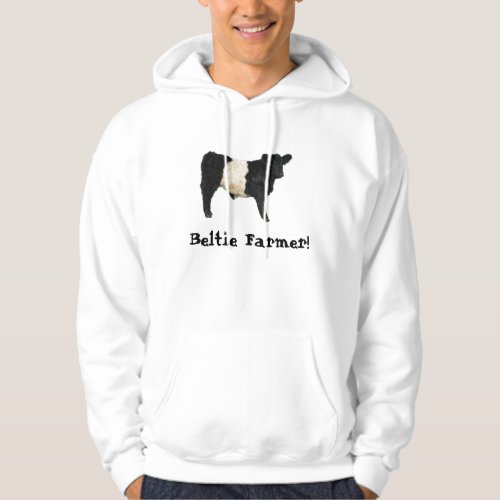 Gorgeous Belted Galloway Steer Cutout T_Shirt Hoodie