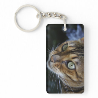 Gorgeous Bengal Cat Keychain