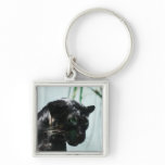 Gorgeous Black Panther Keychain