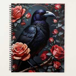 Gorgeous Black Raven Rose Garden Planner