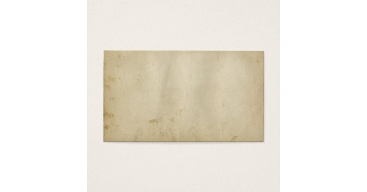 Blank Yellowed Antique Paper