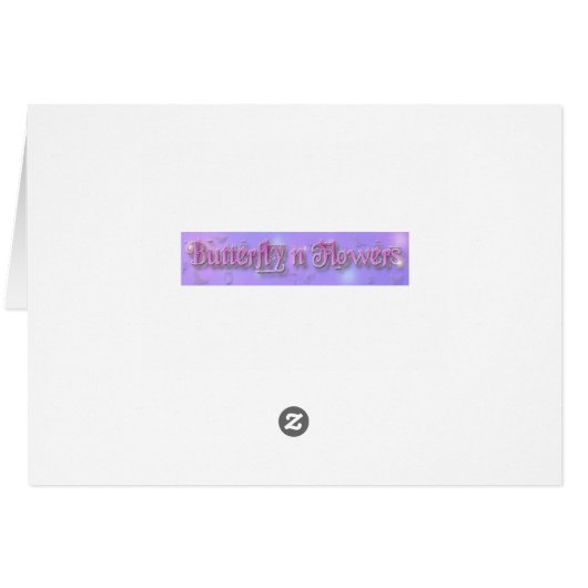 Gorgeous Blue Morpho Butterfly (Back Horizontal)