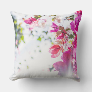 Gorgeous Bougainvillea Flowers Throw Pillow
