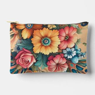Gorgeous Bouquet of Flowers Accessory Pouch
