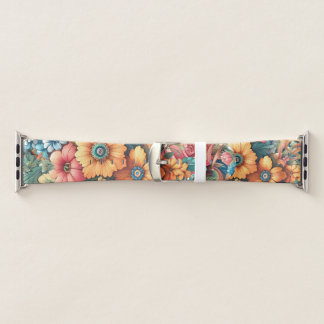 Gorgeous Bouquet of Flowers Apple Watch Band