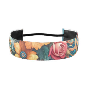 Gorgeous Bouquet of Flowers Athletic Headband