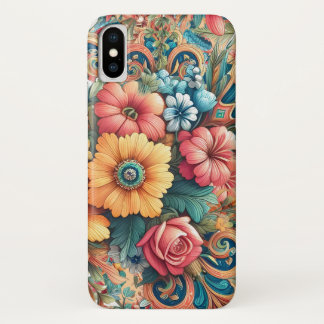 Gorgeous Bouquet of Flowers iPhone X Case