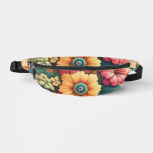 Gorgeous Bouquet of Flowers Fanny Pack