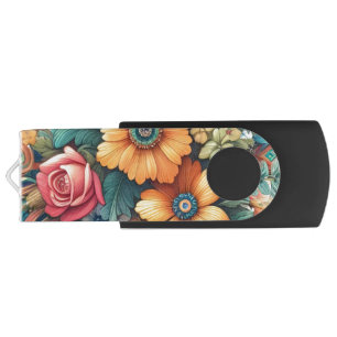 Gorgeous Bouquet of Flowers Flash Drive