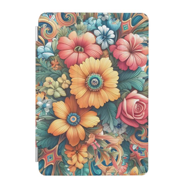 Gorgeous Bouquet of Flowers iPad Mini Cover (Front)