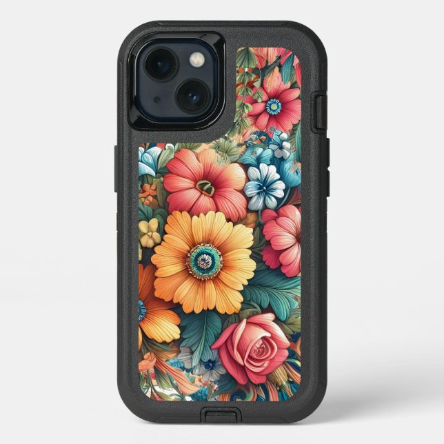 Gorgeous Bouquet of Flowers Otterbox iPhone Case (Back)