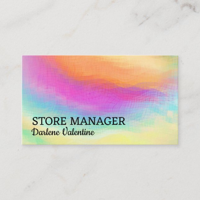 Gorgeous business cards (Front)