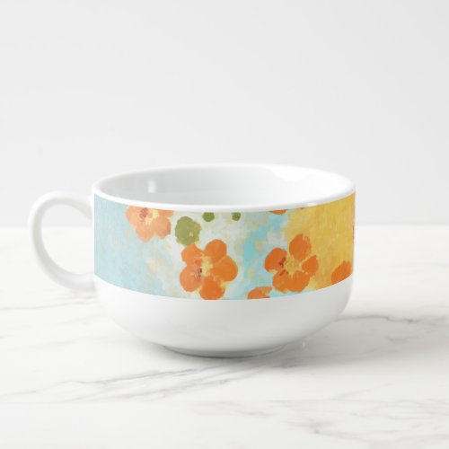 Gorgeous California Orange Poppy Fields  Soup Mug