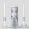 Gorgeous Christian Personalized Unity Candle Set