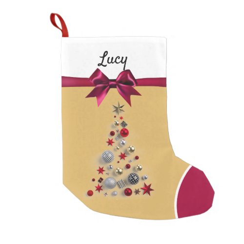 Gorgeous Christmas My sweet tree Small Christmas Stocking