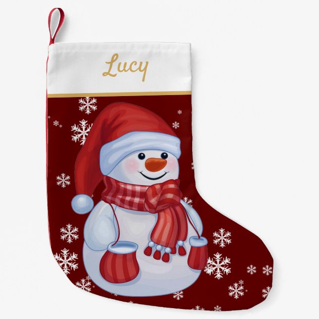Gorgeous Christmas Small Christmas Stocking (Front)